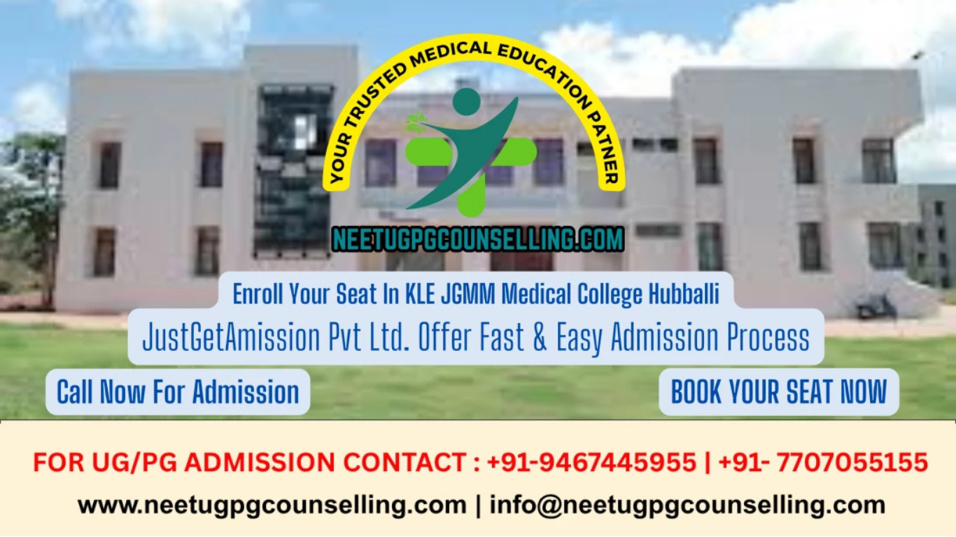 Direct Admission In KLE JGMM Medical College Hubballi